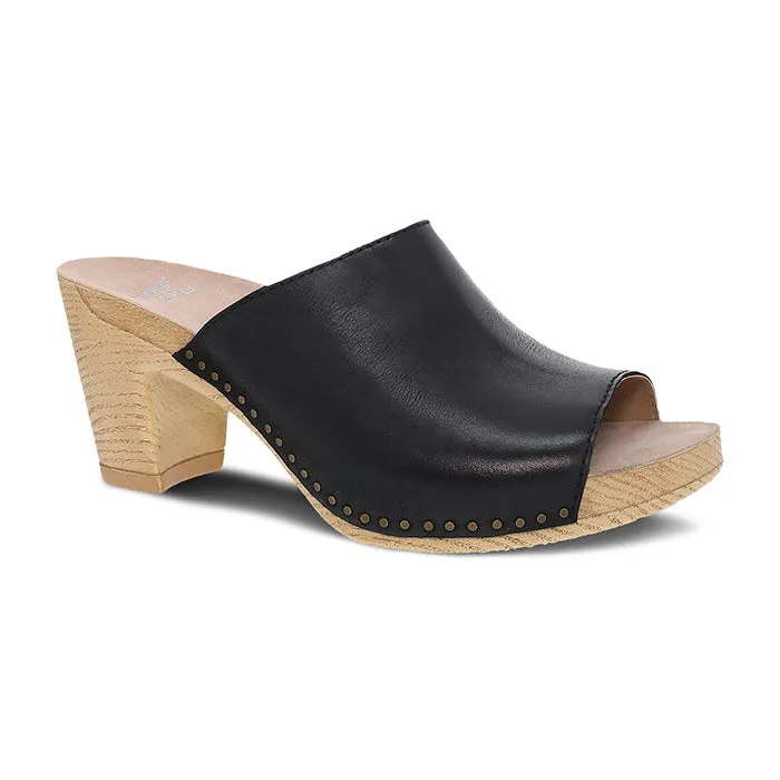 Womens Dansko Tandi in Black Flat Heel Trendy Footwear Design