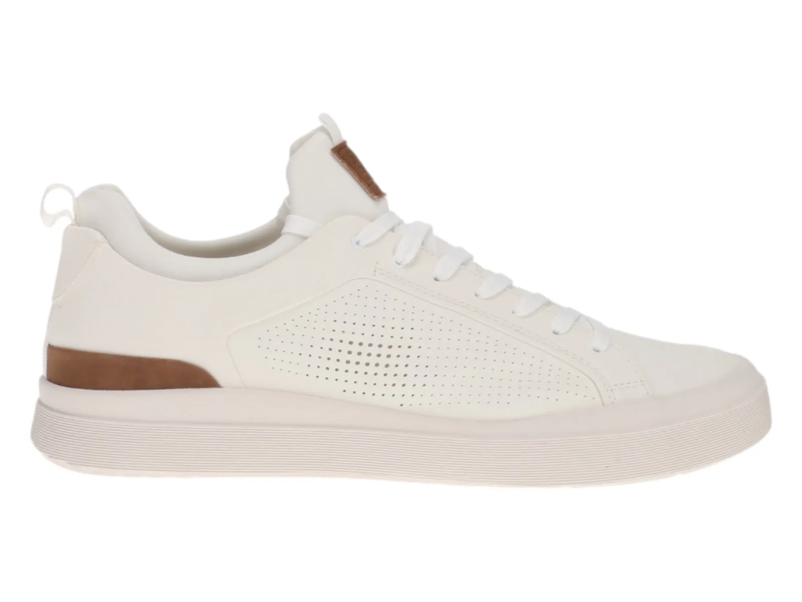 Steve Madden Oasys Sneaker White Suede Material Lasting Comfort