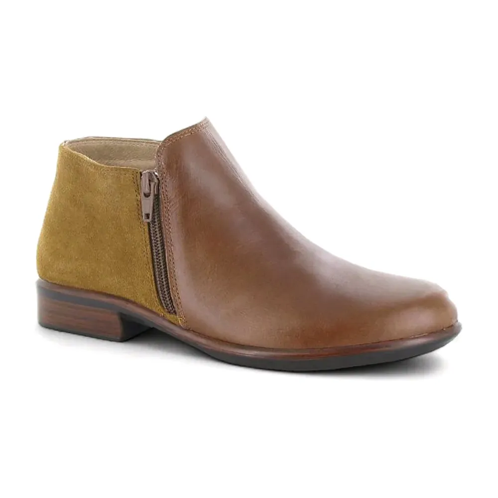 shopping Multi-functional materials Helm Bootie (26030) - Maple Brown Leather/Desert Suede