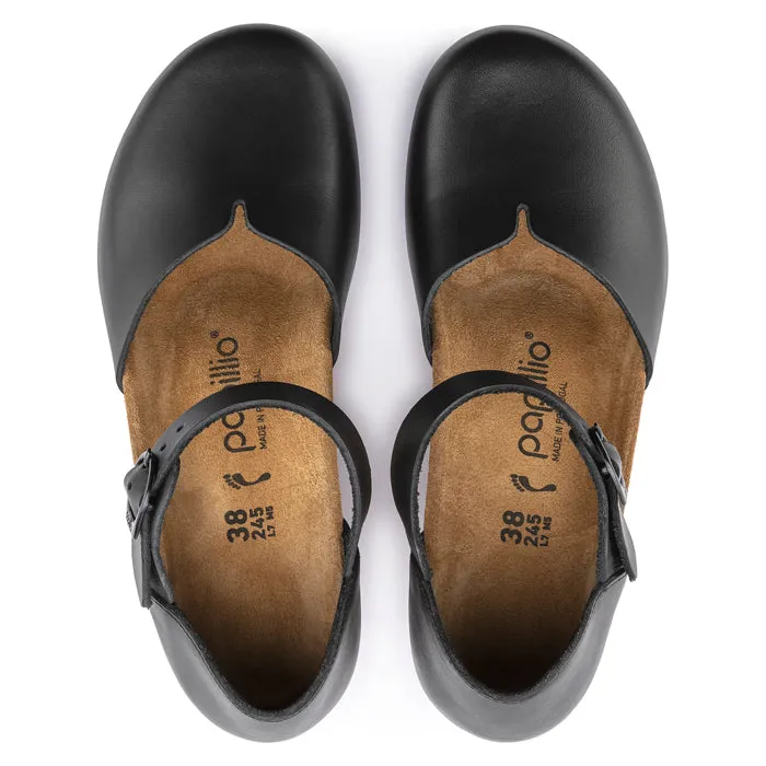 Womens Birkenstock Mary Narrow Black Breathable Summer Footwear