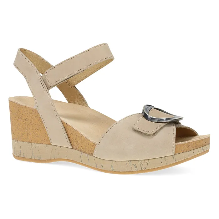 Wraparound Strap Womens Dansko Stella in Sand