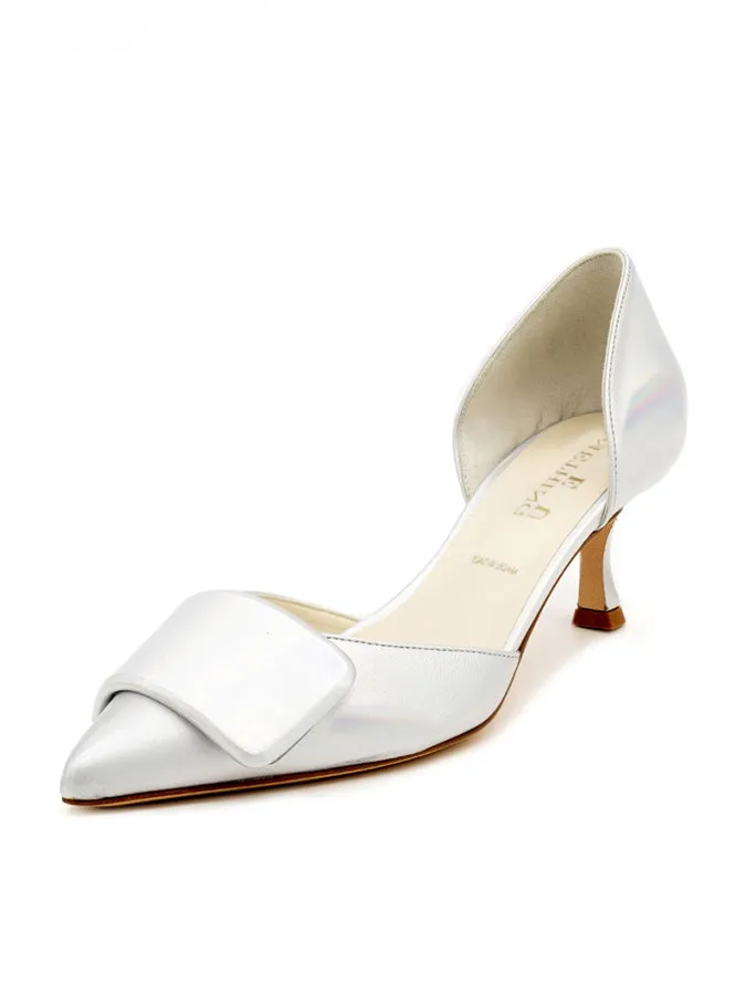quietest walking companions Sloane d'Orsay Kitten Heel
