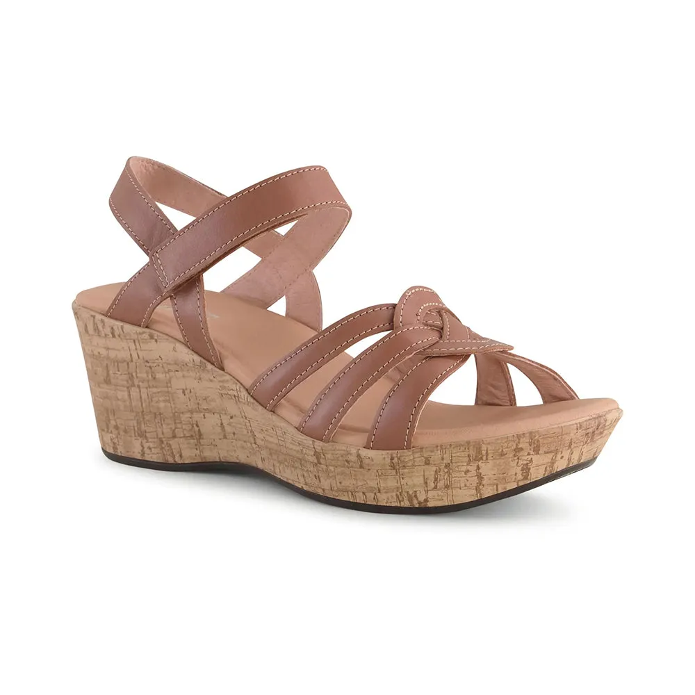 Dress Shoes open - toe Tropical Wedge Sandal (112113)