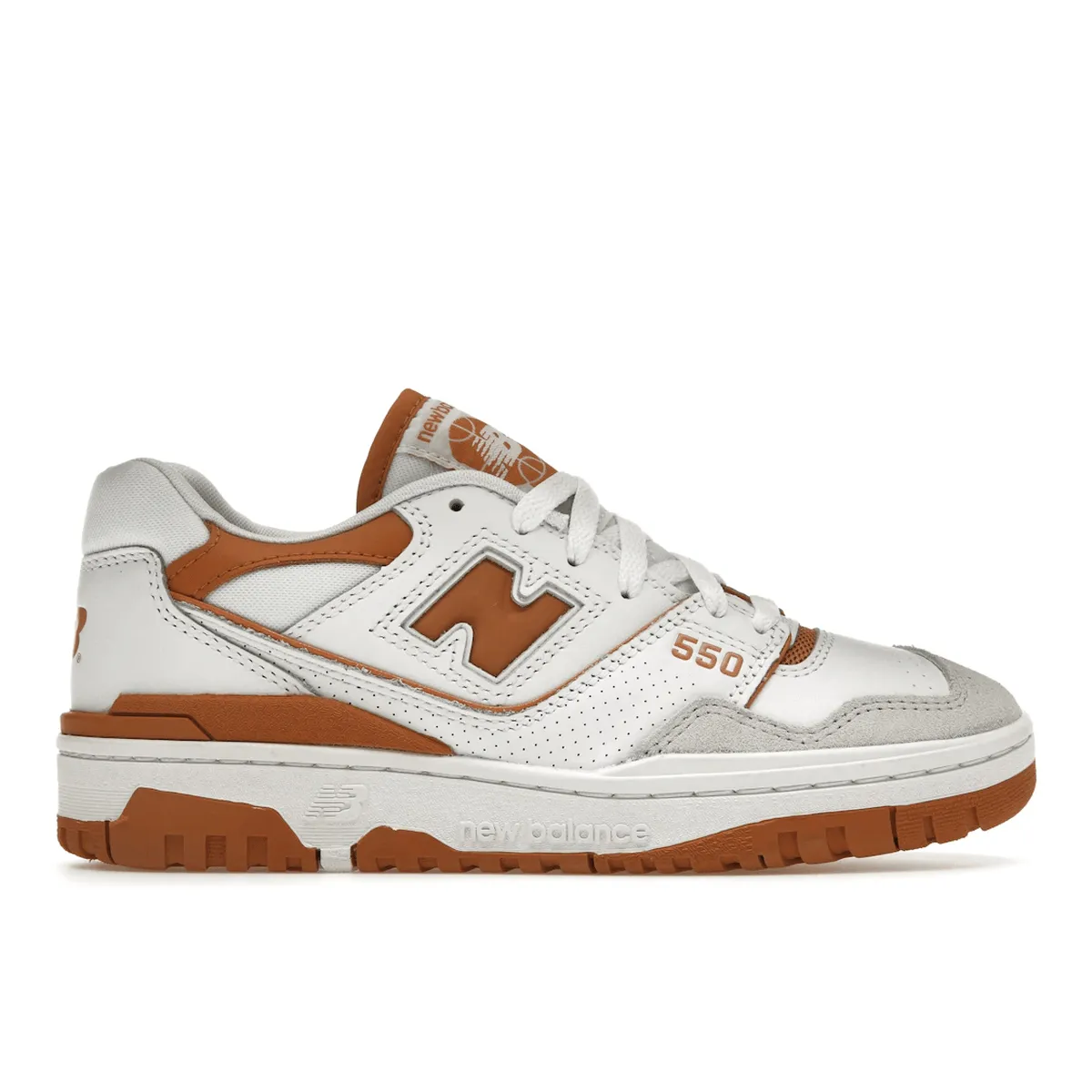 New Balance 550 Burnt Orange Relaxed shock absorption