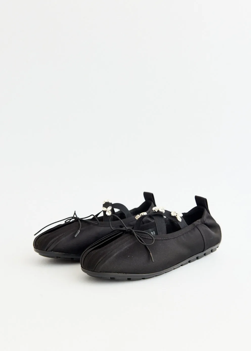 Comfortable Use Ballerinas Grip With Embellishments