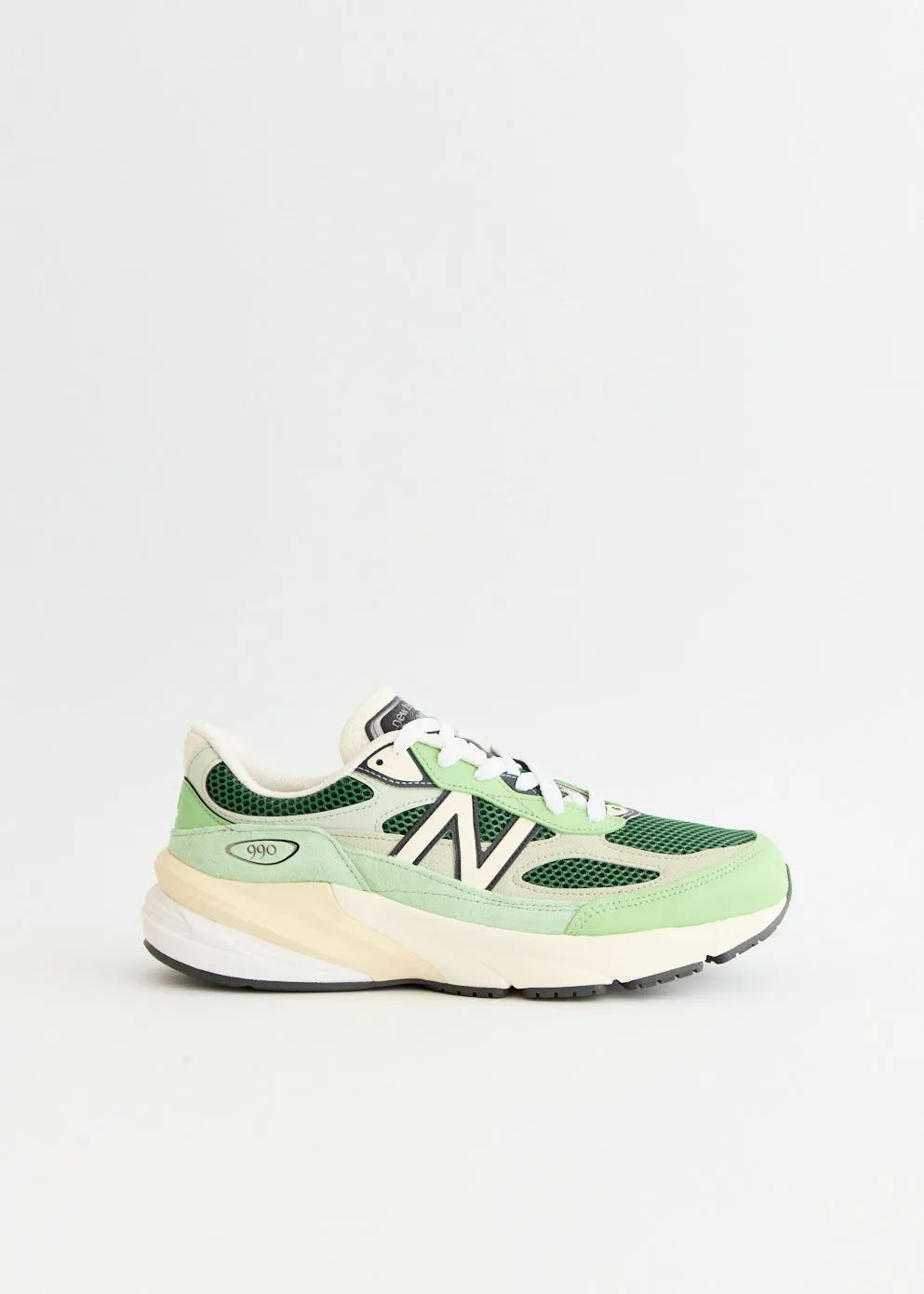 MADE in USA 990v6 'Green' Sneakers Party - ready Timeless lining