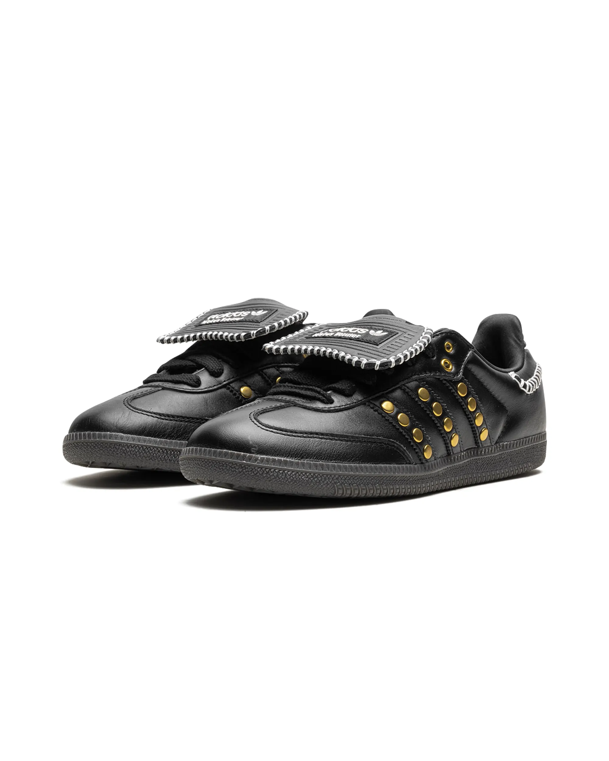 streamlined look Anti Abrasion adidas Samba Wales Bonner Studded Pack Black