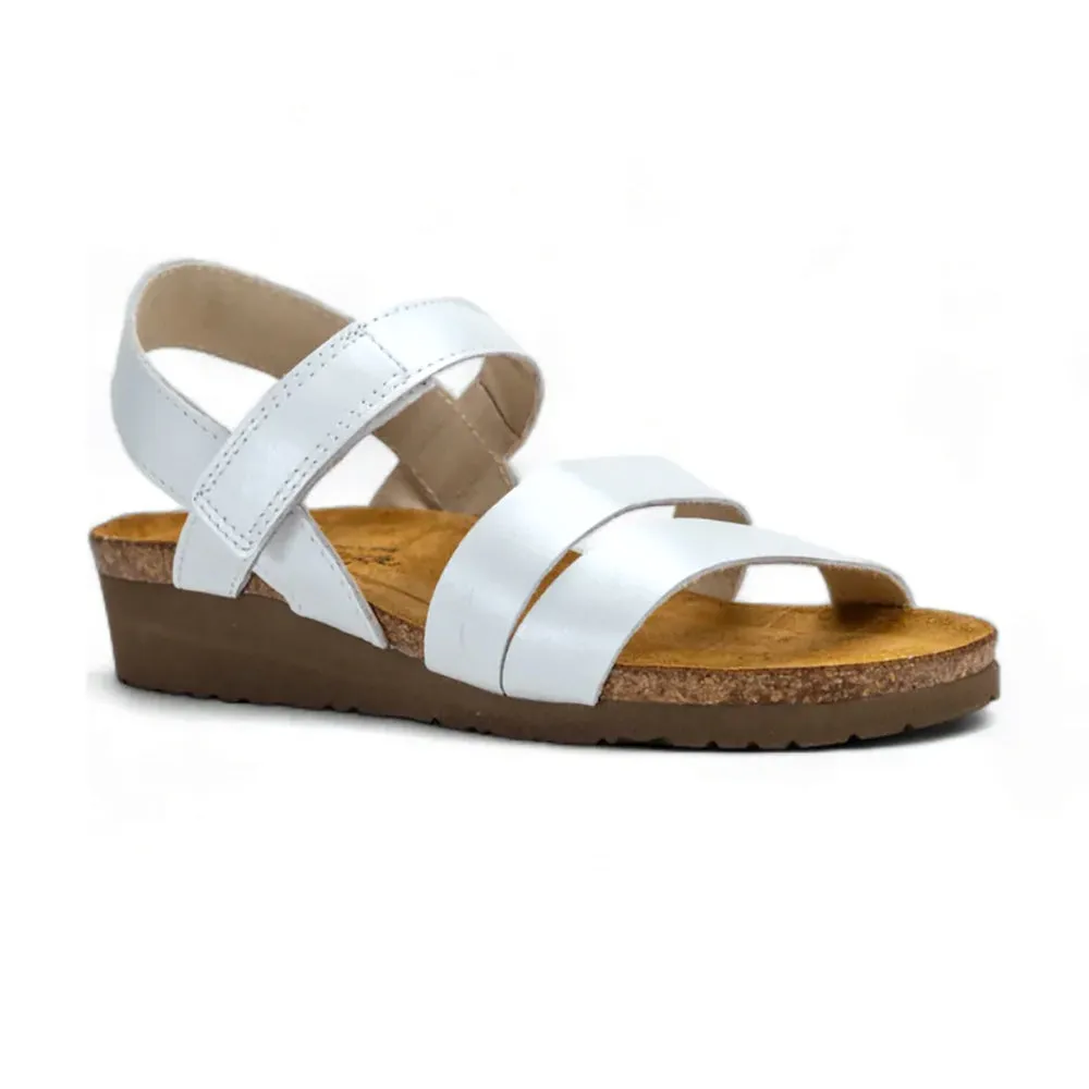 men office workers Kayla Sandal White Pearl (7806-H60)