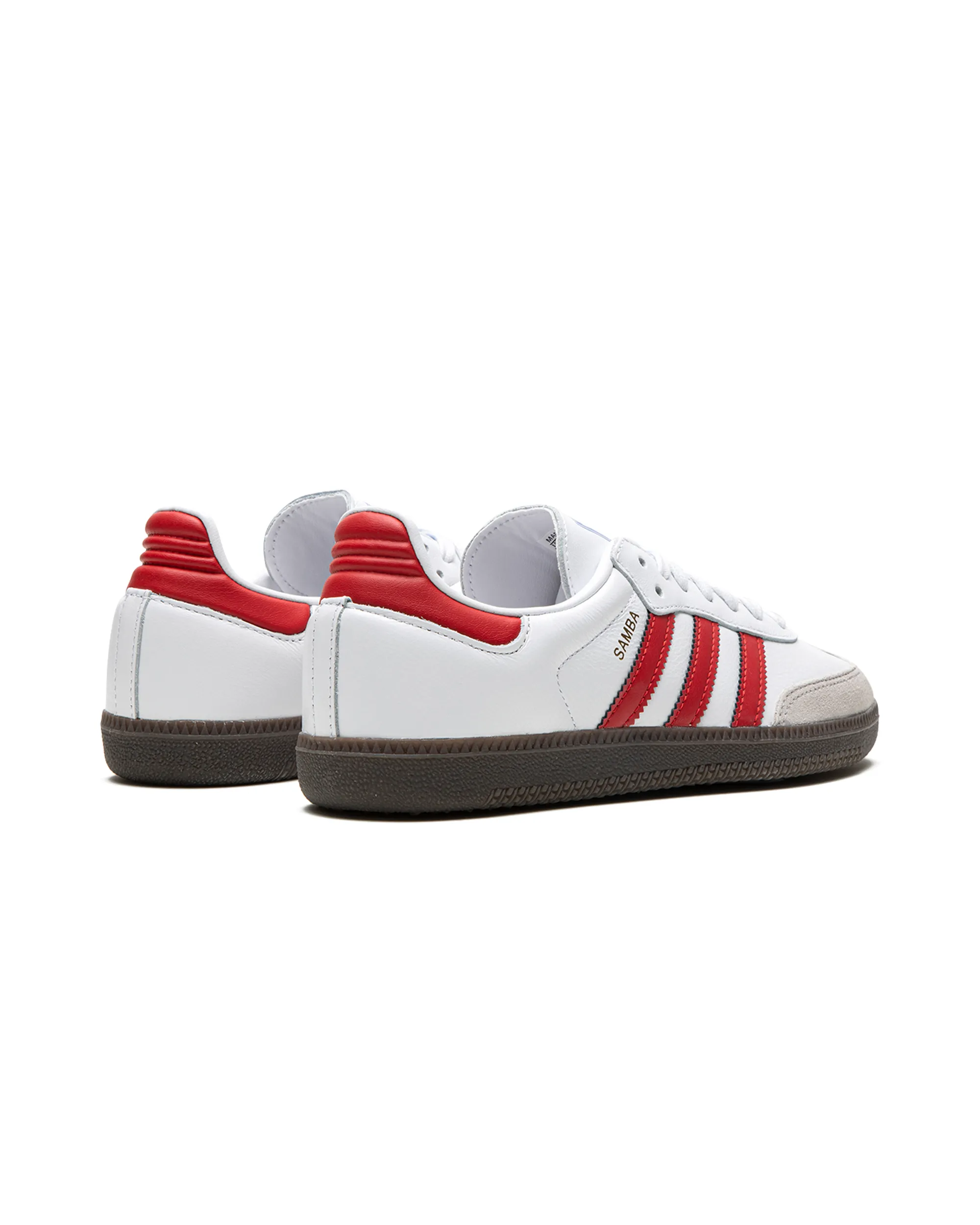 Minimalist Design adidas Samba OG White Better Scarlet
