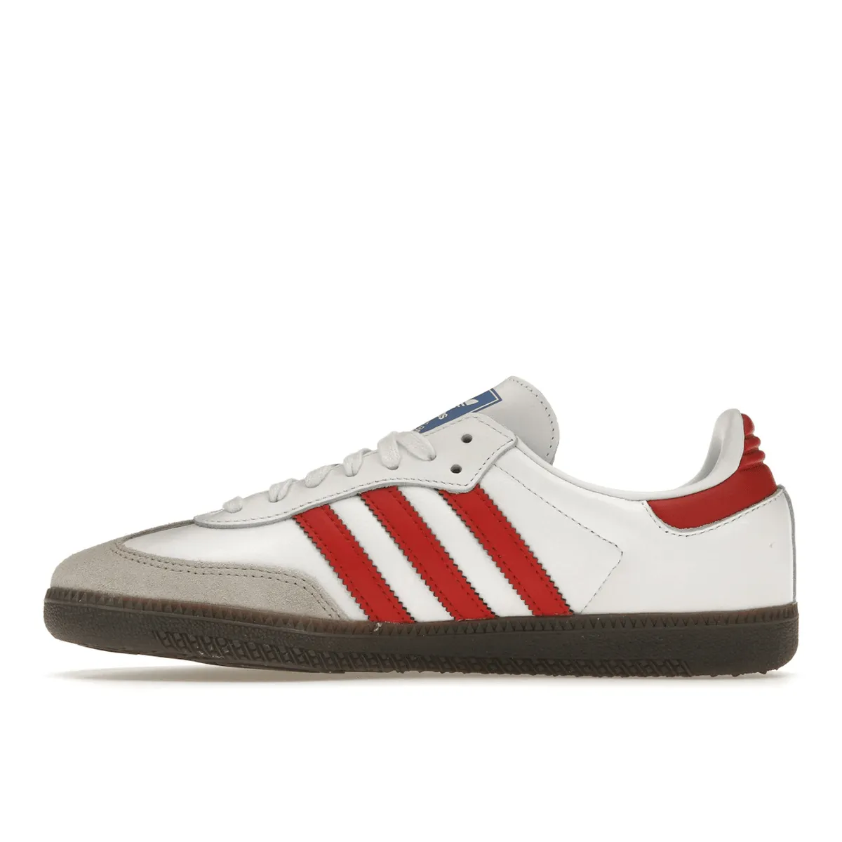 Adidas Samba OG White Better Scarlet Performance Comfort