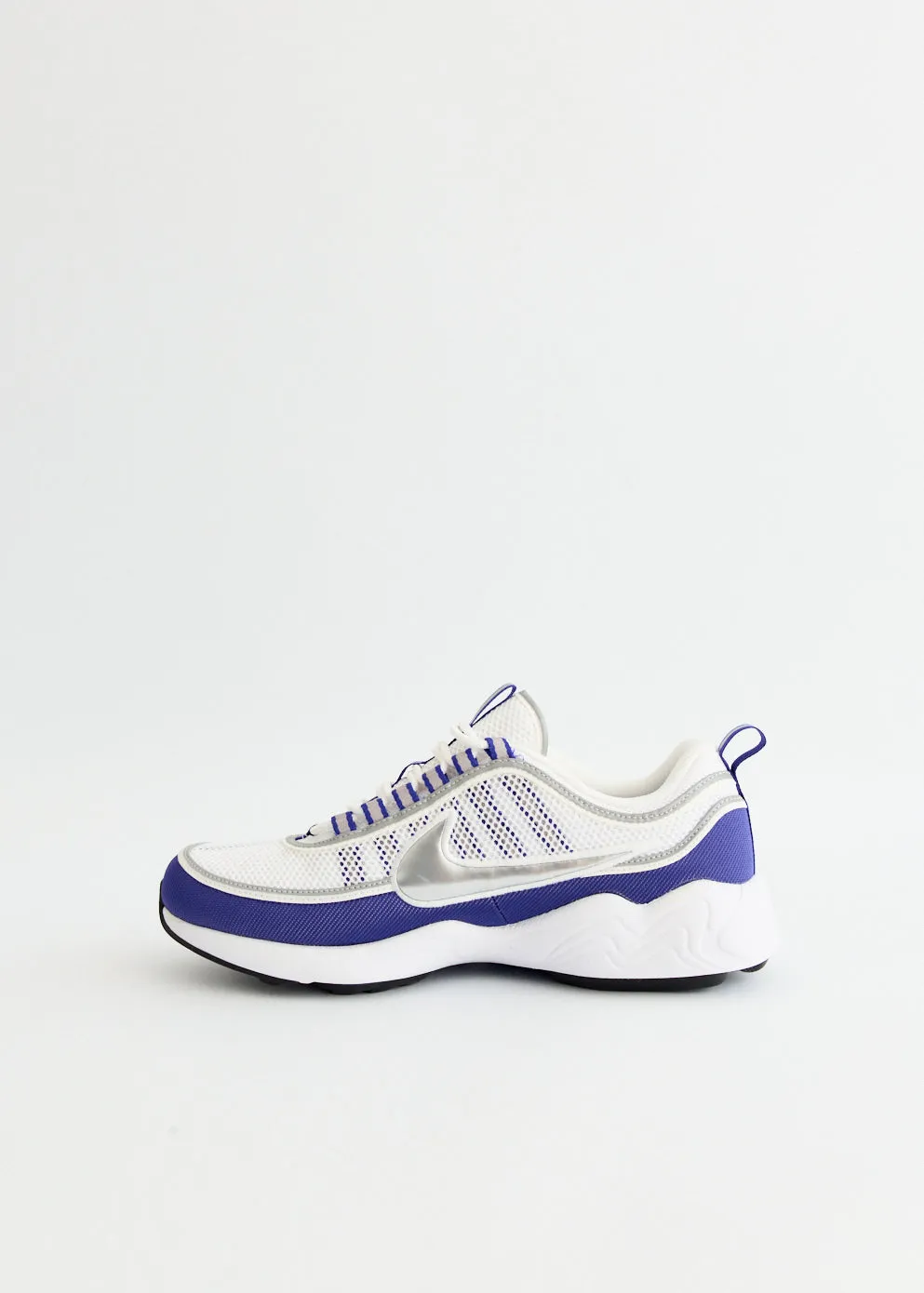 Air Zoom Spiridon 'Light Concord' Sneakers Office Look