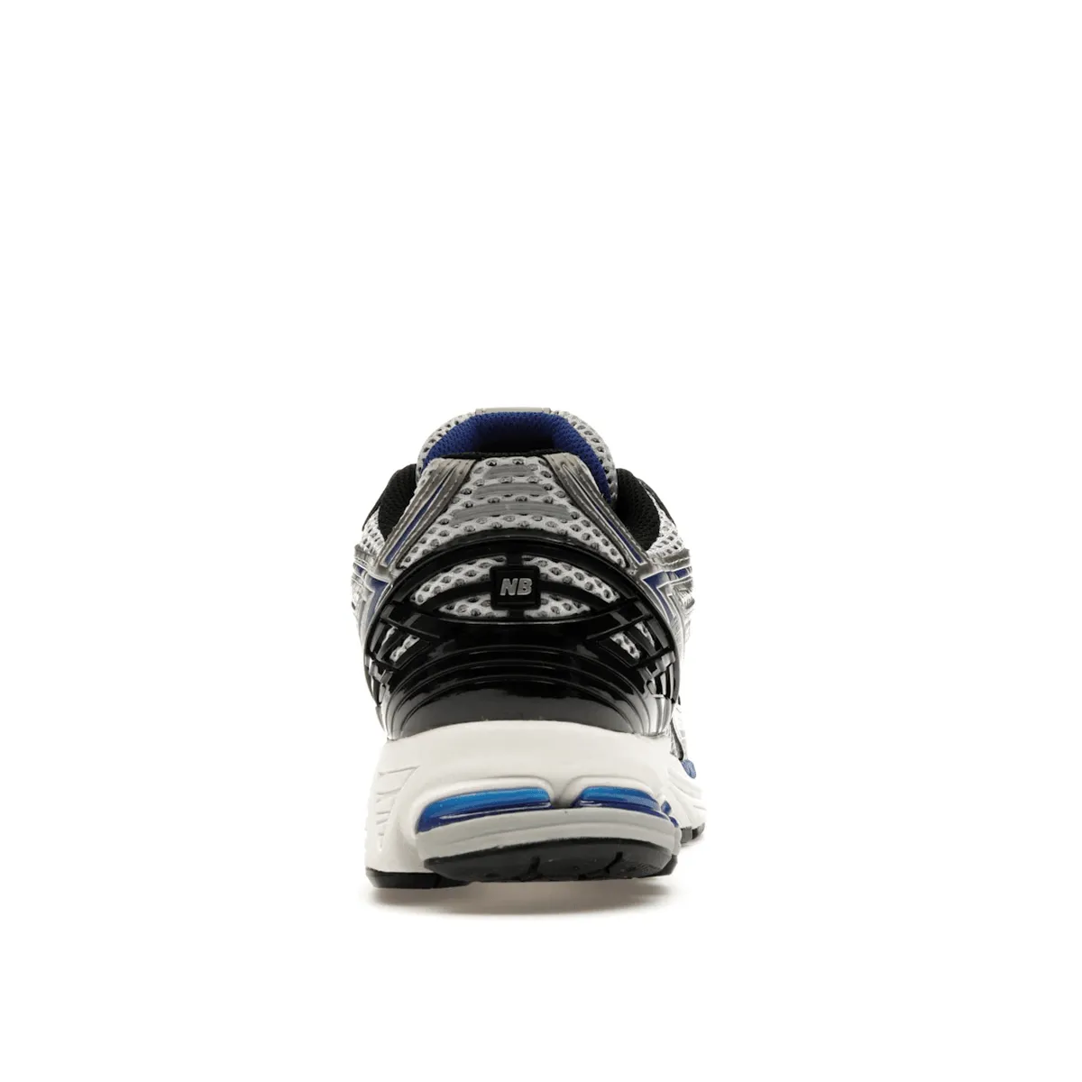 New Balance 1906R Metallic Silver Blue Striped Pattern