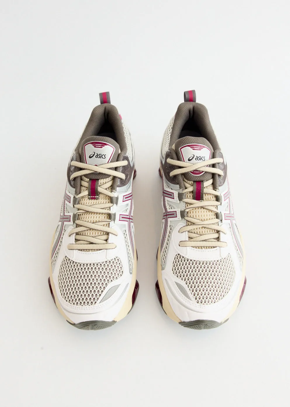 Smart Footwear Campus Run Gel-Quantum Kinetic 'Cream Dried Berry' Sneakers