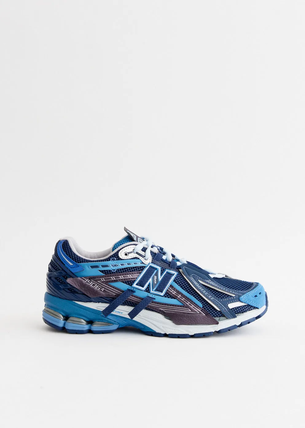 Shock-absorbent look bodybuilders 1906A 'Blue' Sneakers