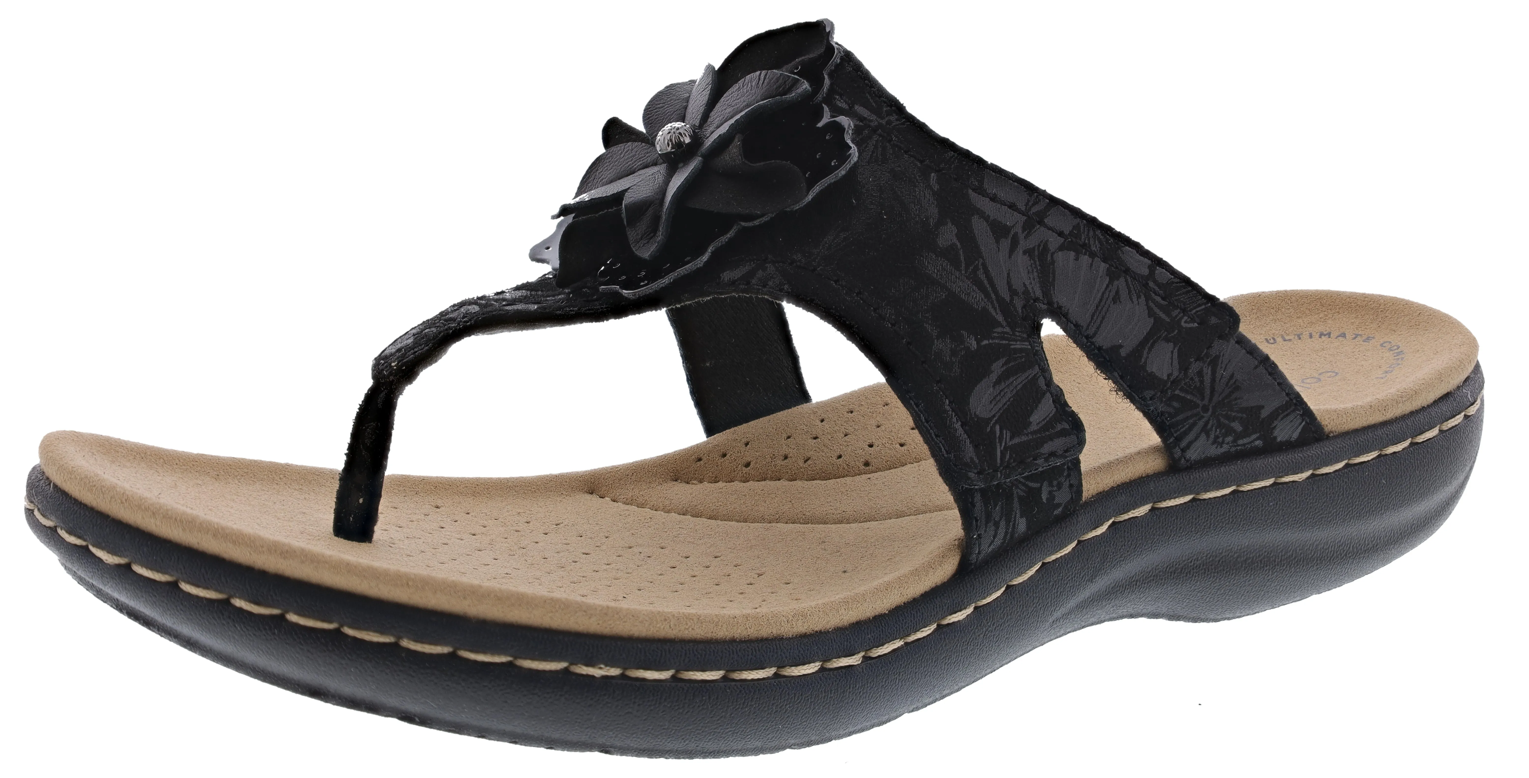 Clarks Laurieann Gema Womens Adjustable Comfort Sandals with Arch Support Heel Ease Soft Cushioning Shoes