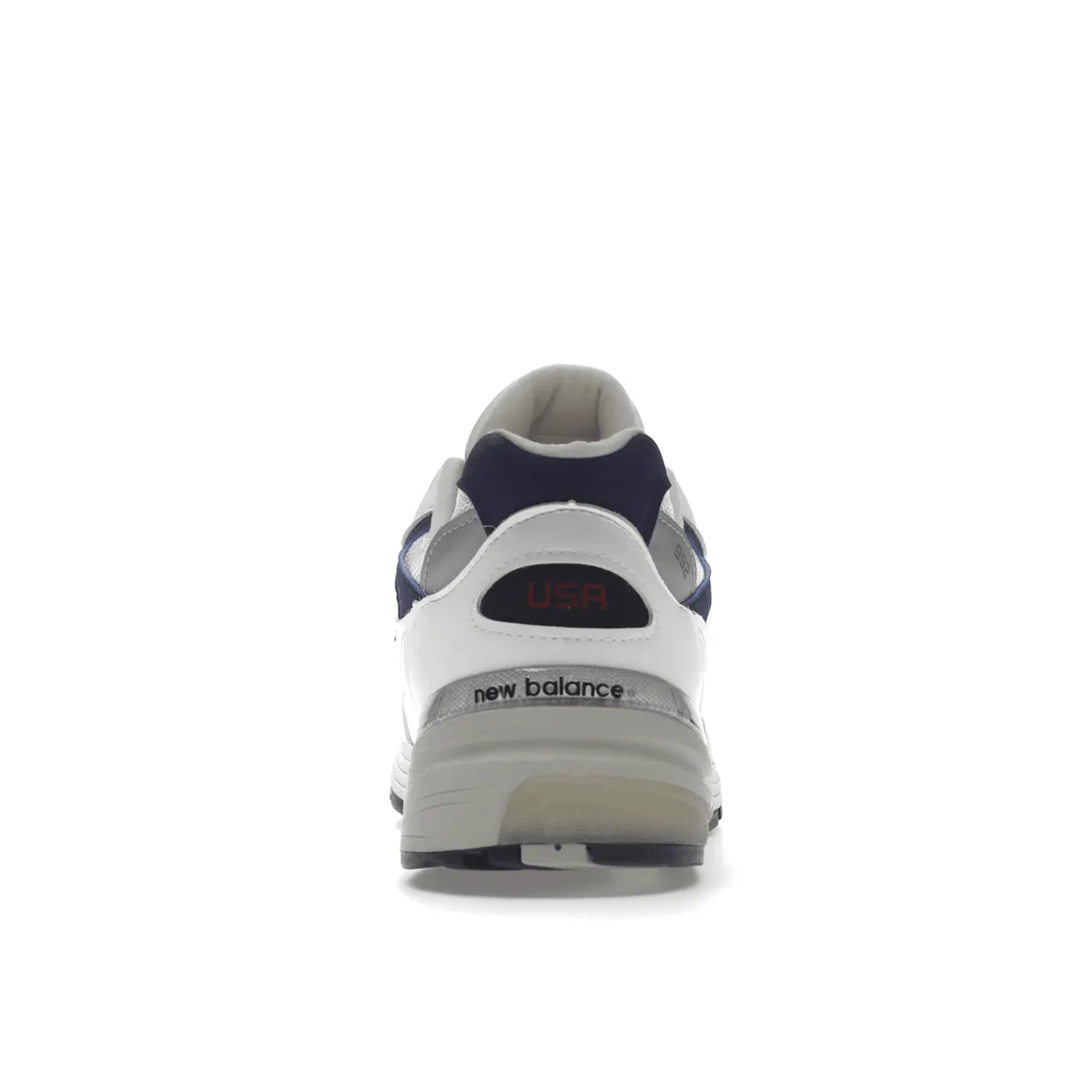 New Balance 992 White Navy Intense Workout