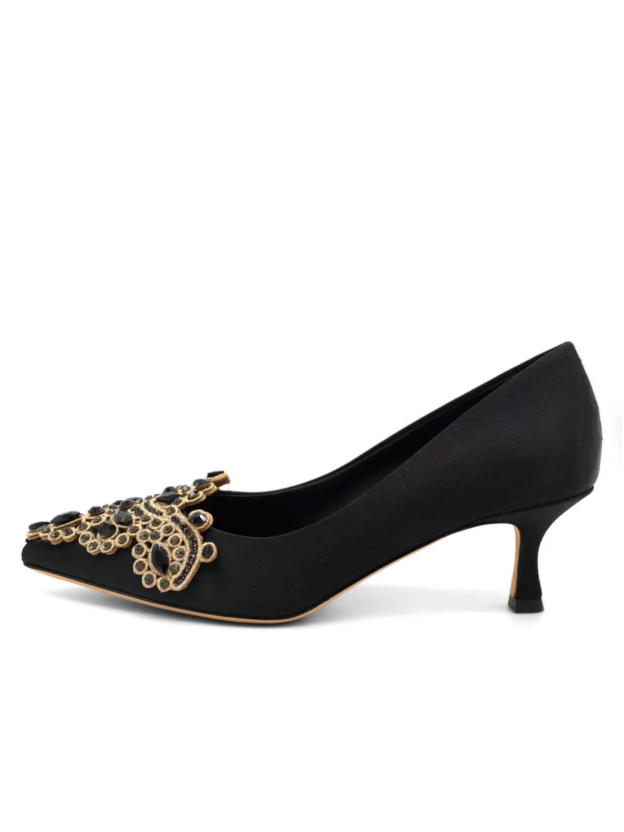 track and field athletes - specific functions Sabrina Pointed Toe Kitten Heel