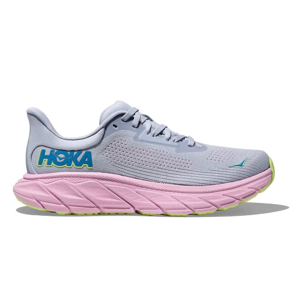 synthetic insole shoes Agility - improving Women's Arahi 7 - Gull / Pink Twilight