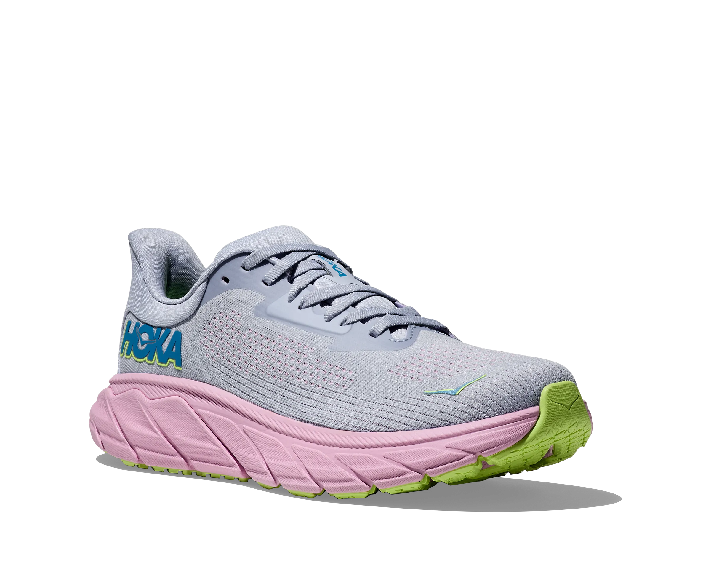 running in half - marathons shoes Women's Arahi 7 - Gull / Pink Twilight