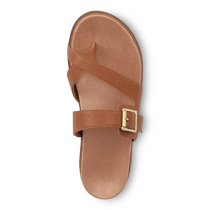 Womens Vionic Carmela in Tan Resort Ready synthetic leather