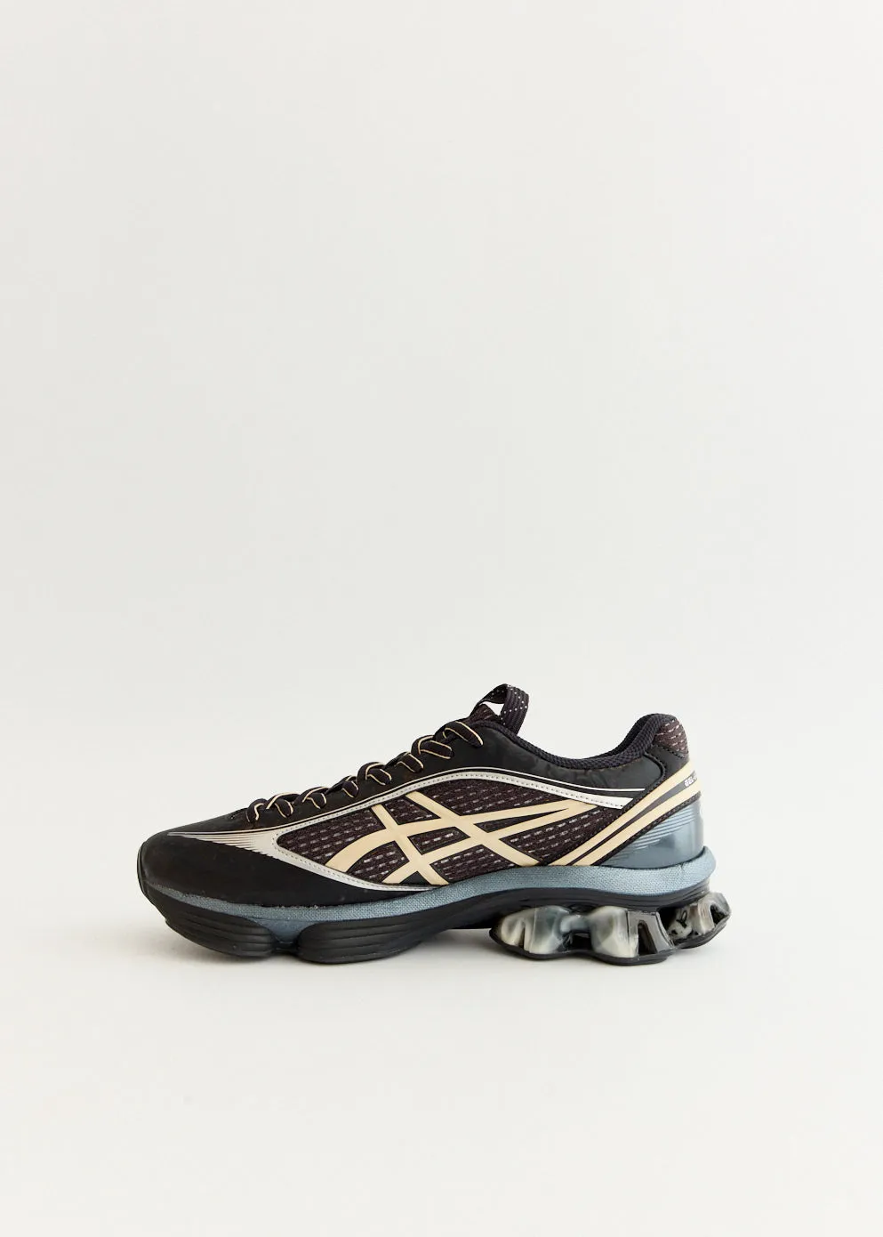 US6-S Gel-Kinetic Fluent 'Black' Sneakers Comfy All
