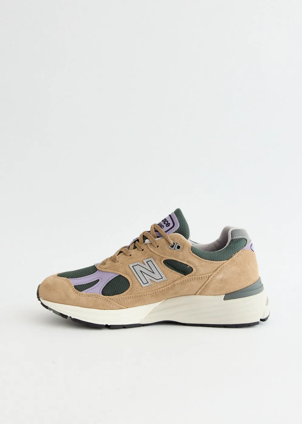 foot function Slim flexibility MADE in UK 991v2 'Cement' Sneakers