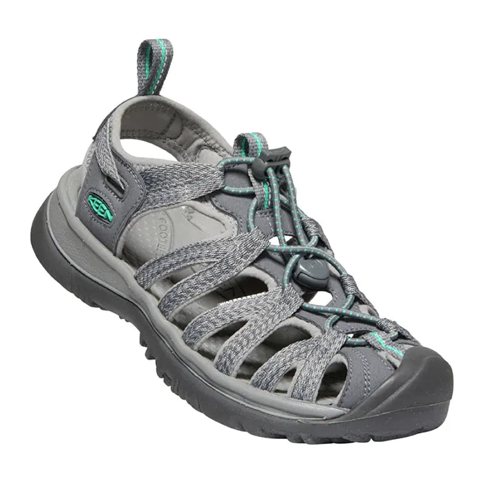 Womens Keen Whisper Grey/Peacock Fresh Touch Relaxed Summer Footwear