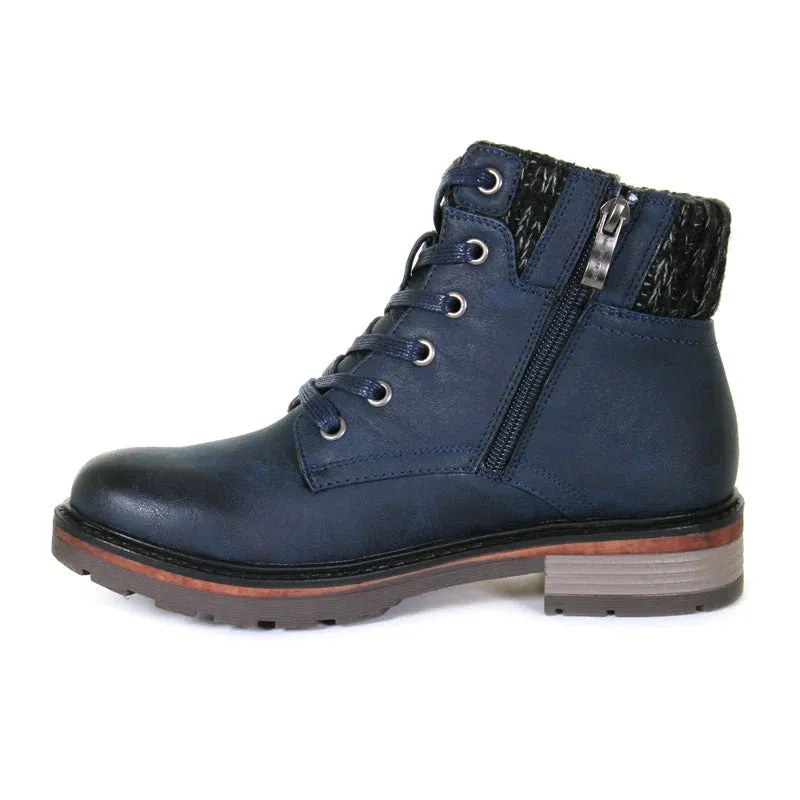 Women's Wanderlust Amy Waterproof Boot - Navy Running