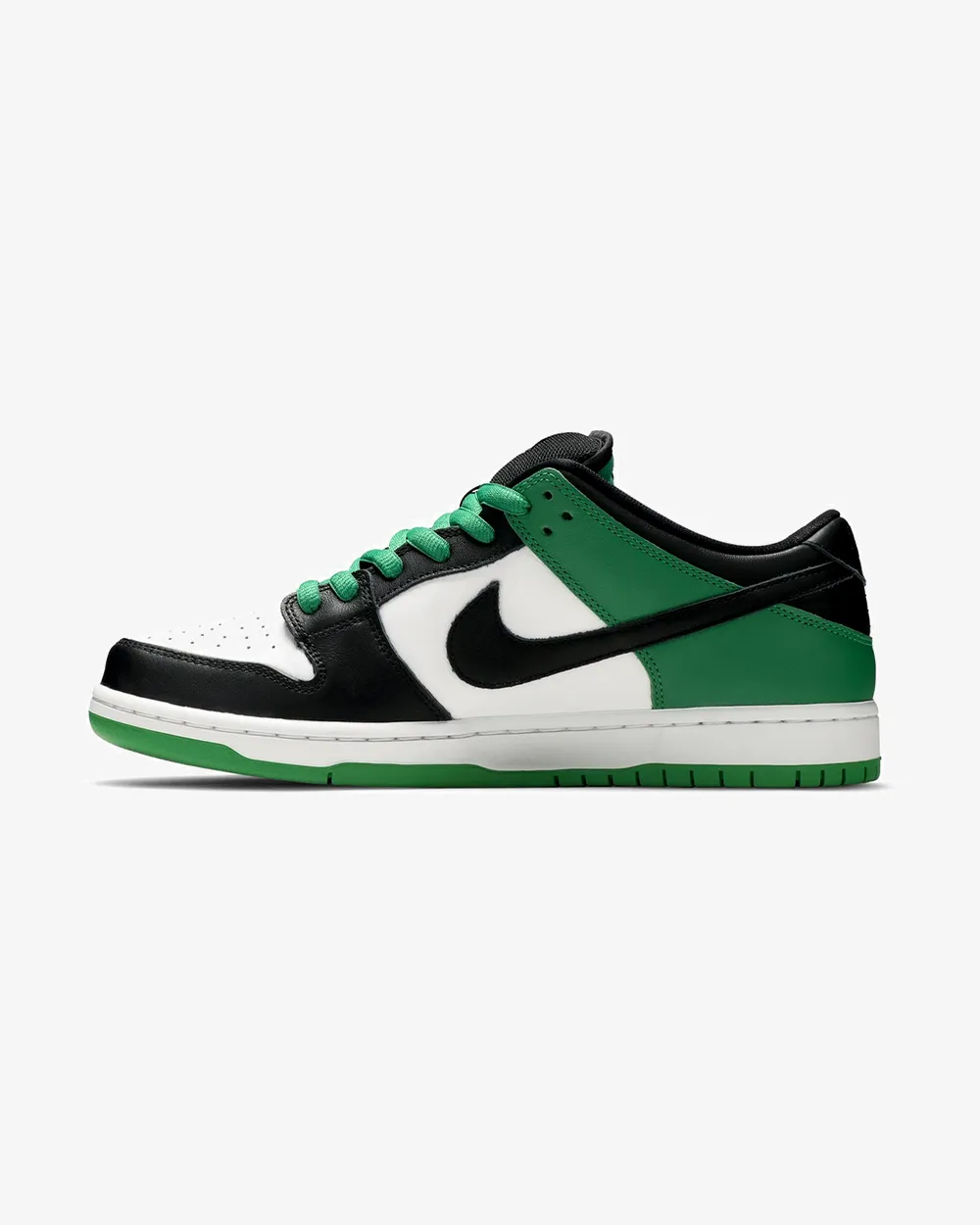 NIKE SB DUNK LOW BOSTON CLASSIC GREEN Edge Path