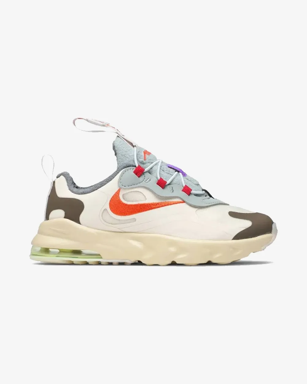 NIKE AIR MAX 270 TRAVIS SCOTT CACTUS TRAILS TODDLER Treaded Sole Sand Jog