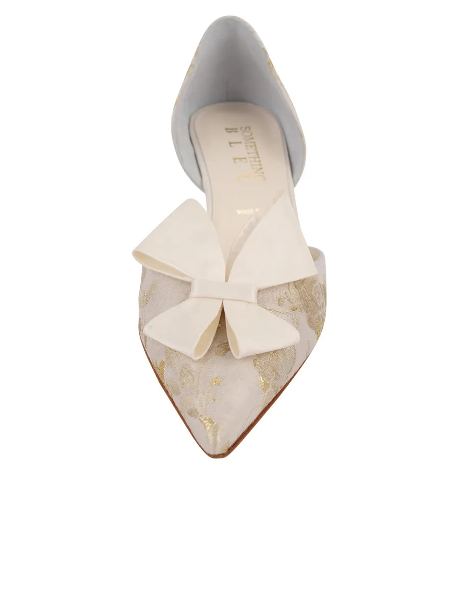 most affordable Cliff d'Orsay Kitten Heel Brocade