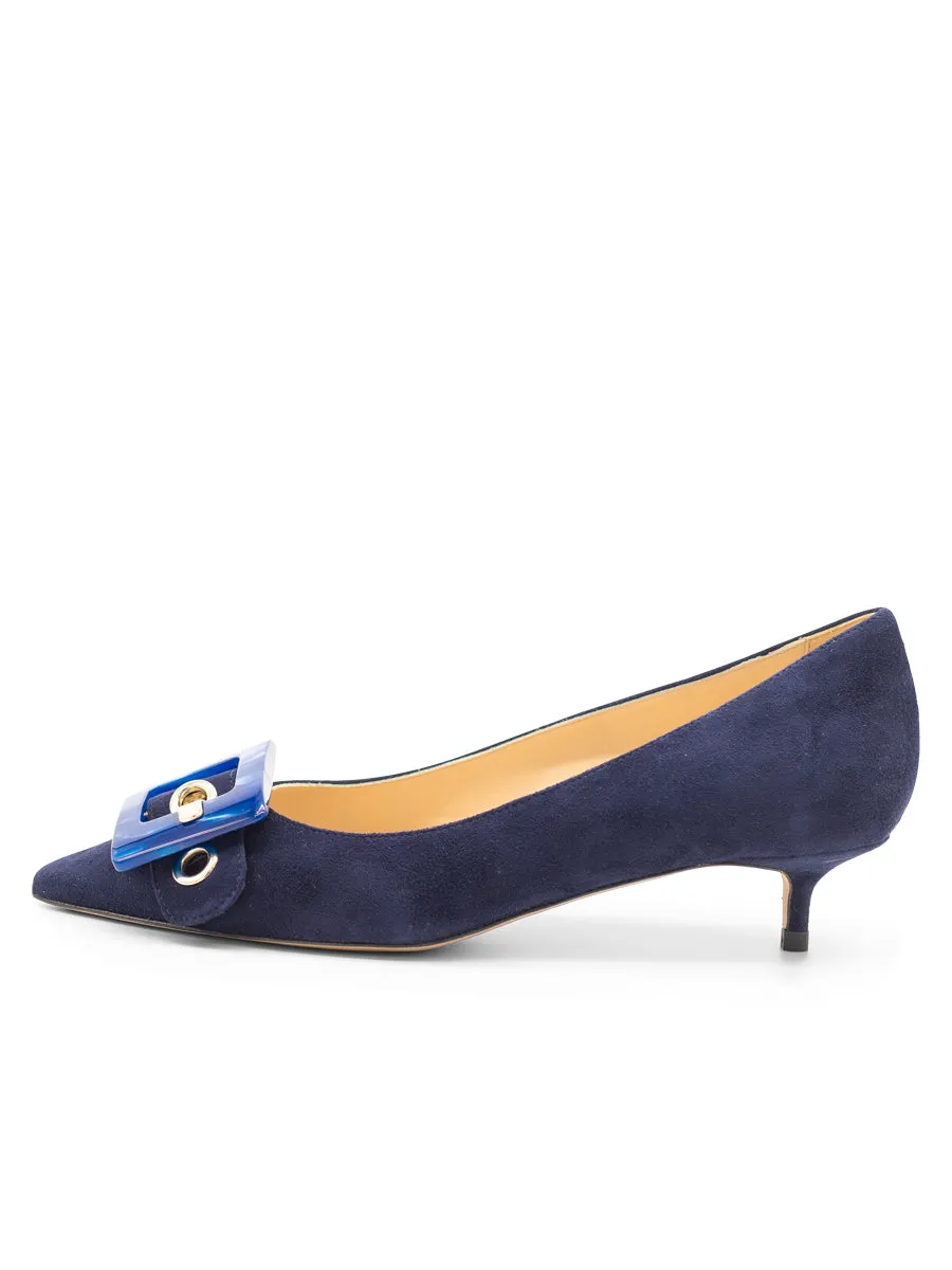 Diana Pointed Toe Kitten Heel Distinctive materials