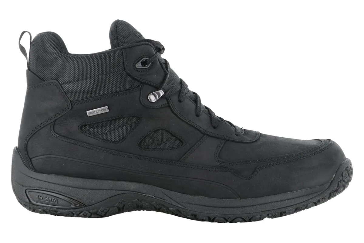 Dunham Cloud Plus Waterproof Mid II Boot Black Synthetic   material