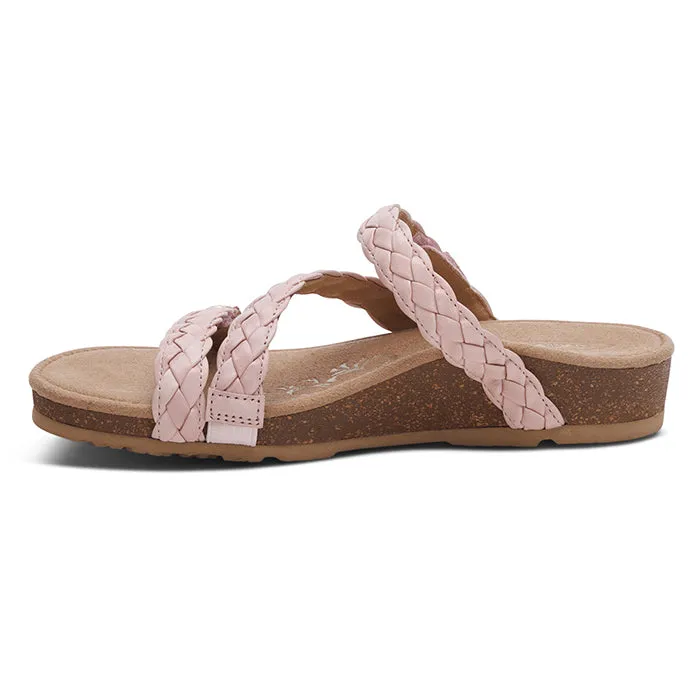 Womens Aetrex Josie in Rose Air Motion