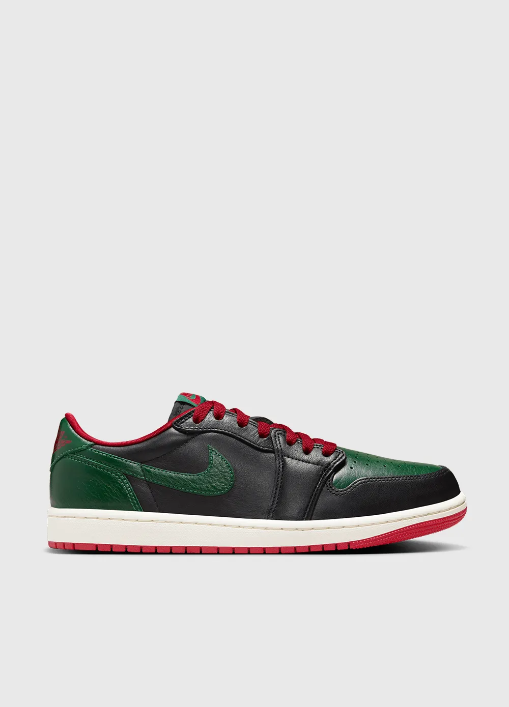 Women's Air Jordan 1 Low OG 'Gorge Green' Sneakers Buckle Closure