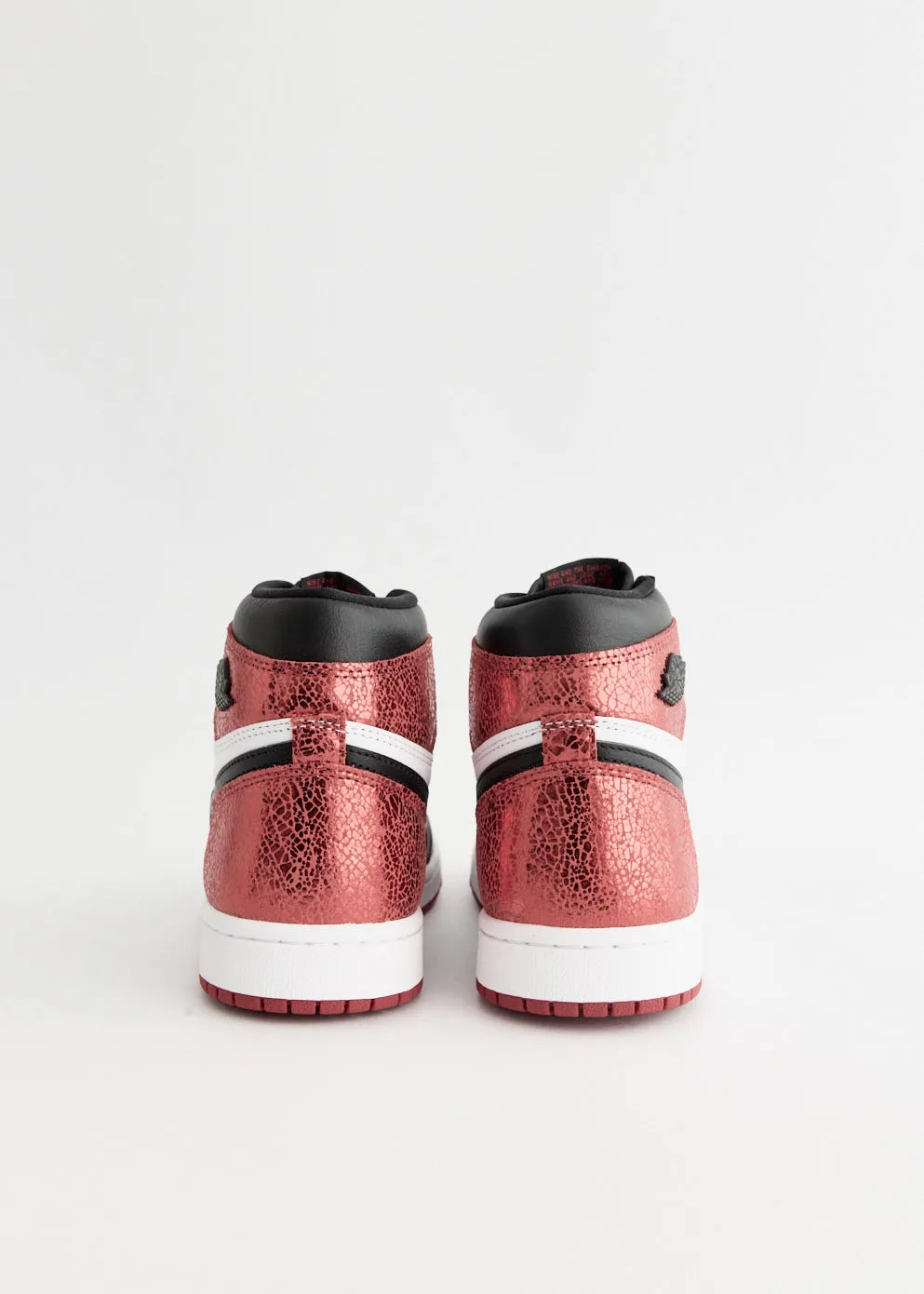 Supportive Step Pure Ease Women's Air Jordan 1 Retro High OG 'Ruby' Sneakers