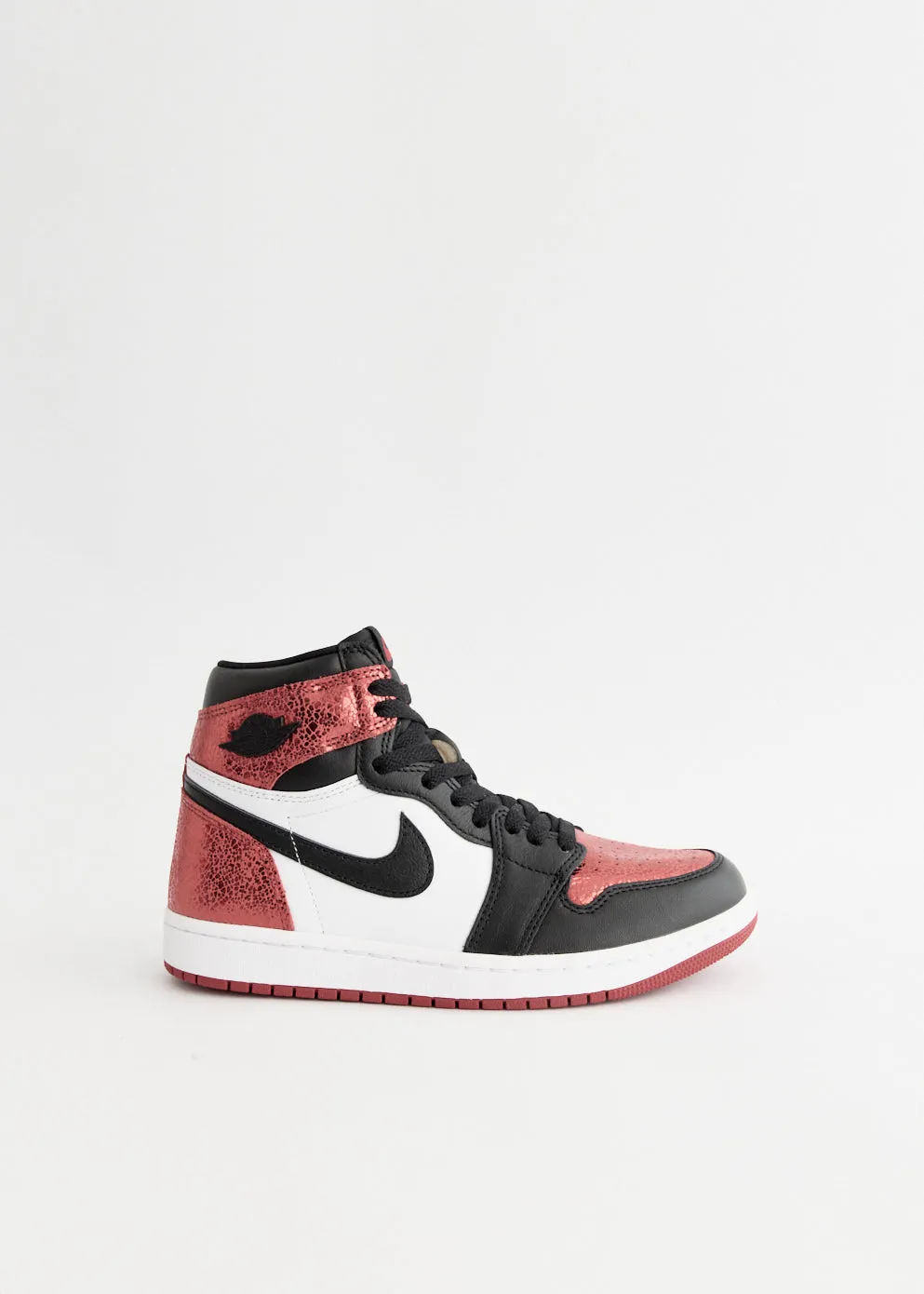 Women's Air Jordan 1 Retro High OG 'Ruby' Sneakers Antibacterial Sturdy Support