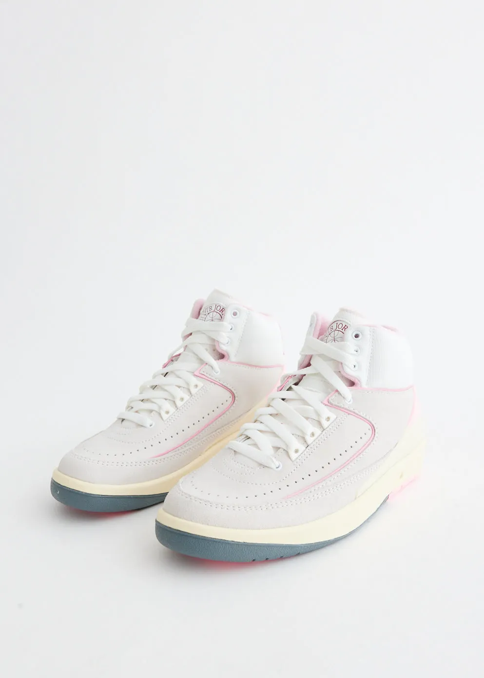 Women's Air Jordan 2 Retro 'Soft Pink' Sneakers Cruise Wear Pure Movement