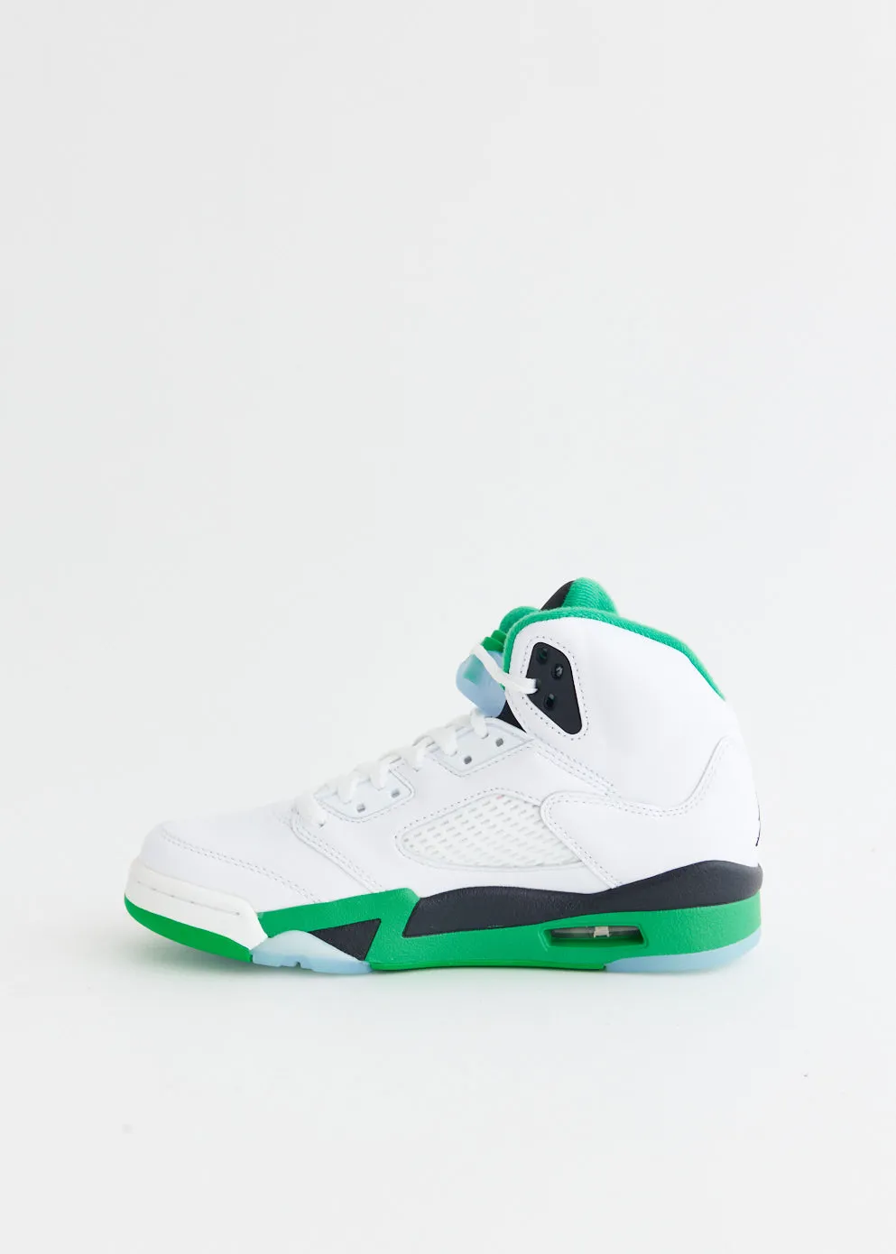 Women's Air Jordan 5 Retro 'Lucky Green' Sneakers Moist Dry