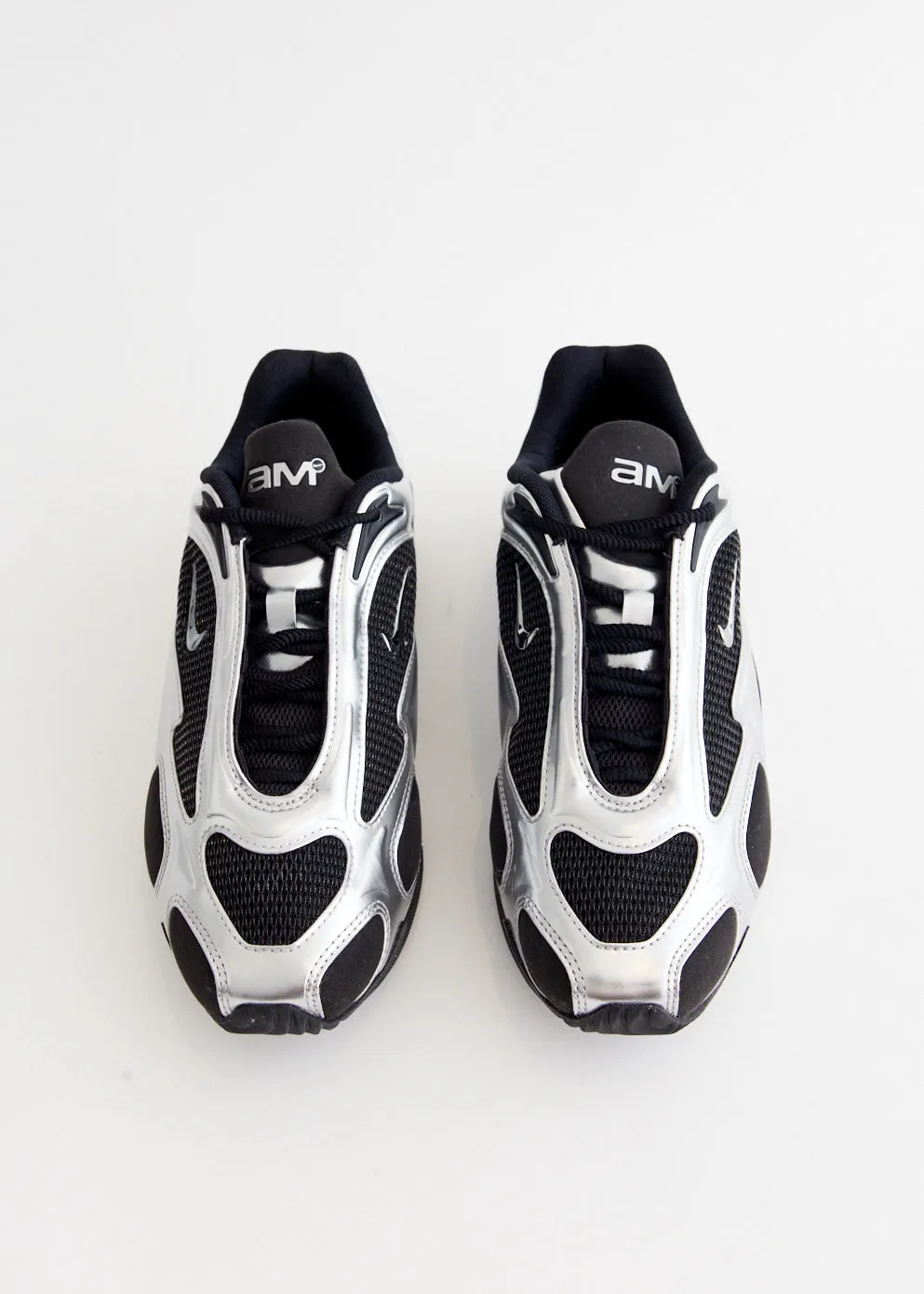 Women's Air Max Muse 'Black Metallic Silver' Sneakers Snug fit