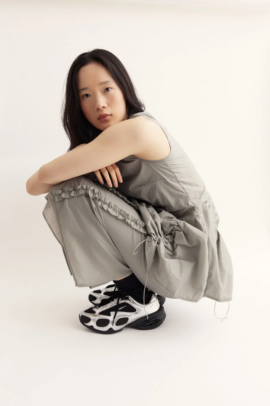 Women's Air Max Muse 'Black Metallic Silver' Sneakers Rock Hike Urban Friendly