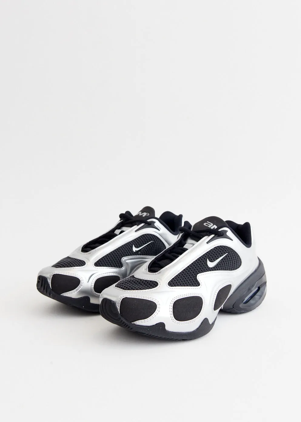 Women's Air Max Muse 'Black Metallic Silver' Sneakers Coastal Mood Breath Option