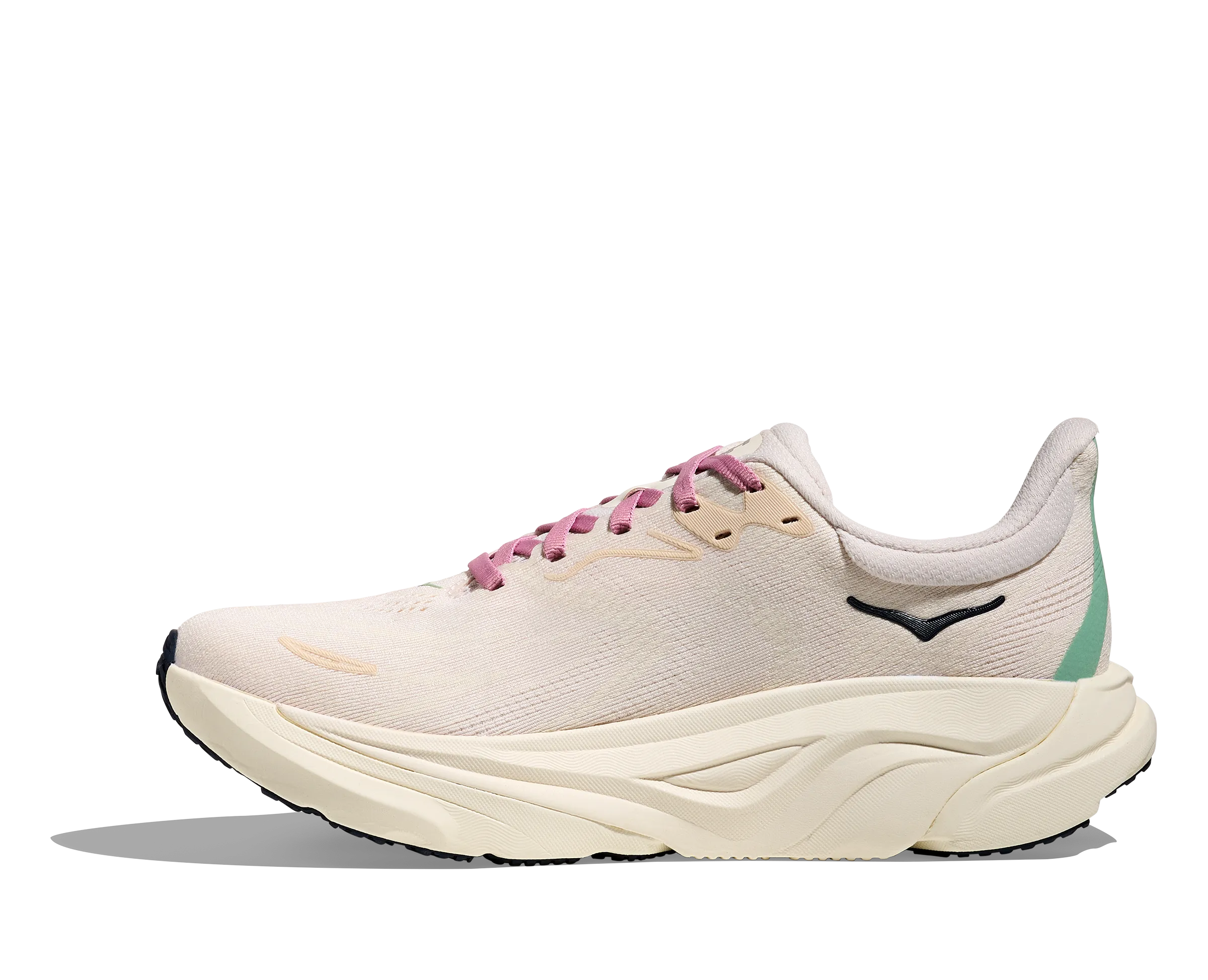 Flat terrain stability High - end Women's Arahi 8 - Rose Cream / Alabaster