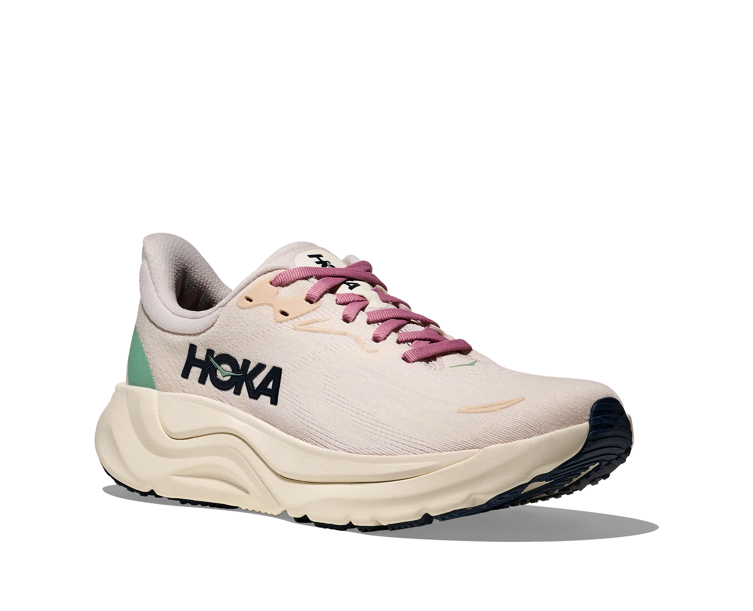 Women's Arahi 8 - Rose Cream / Alabaster veteran running shoes Hydrophobic