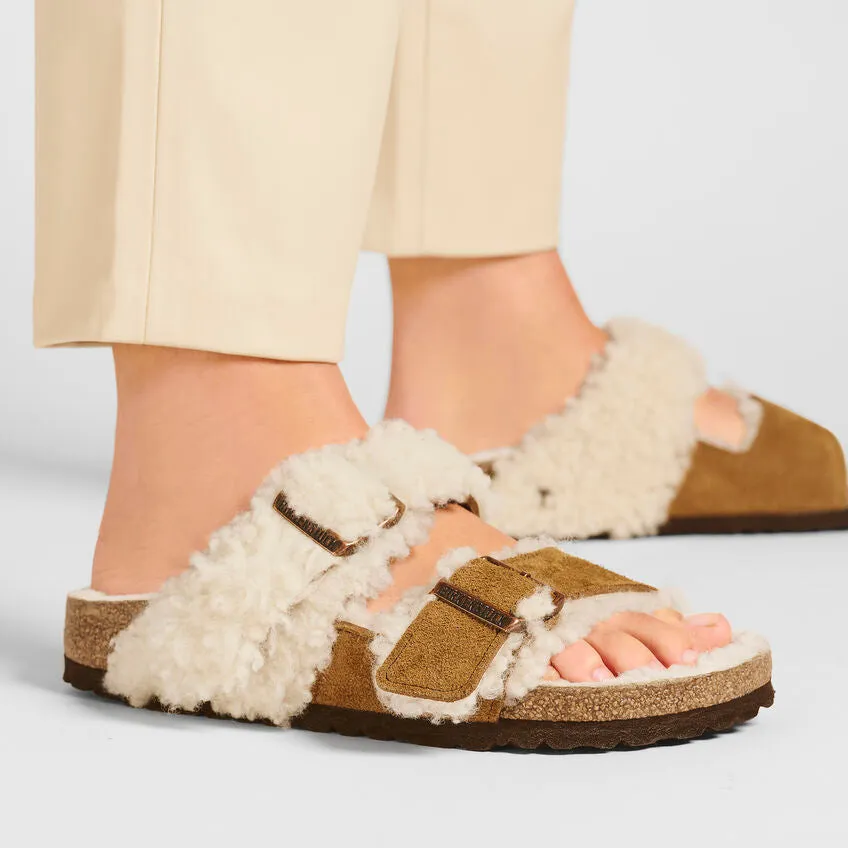 Women's Arizona Teddy Split platform sandals