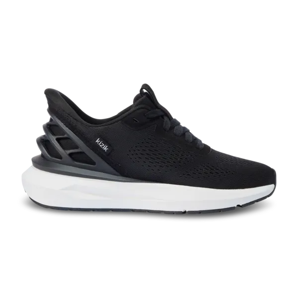 Women's Athens 2 - Black padded collar shoes