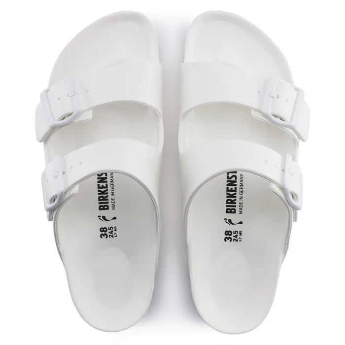 City Ready rubber Womens Birkenstock Arizona EVA Narrow White