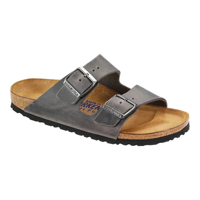 Womens Birkenstock Arizona Oiled Black Durable Long Wear