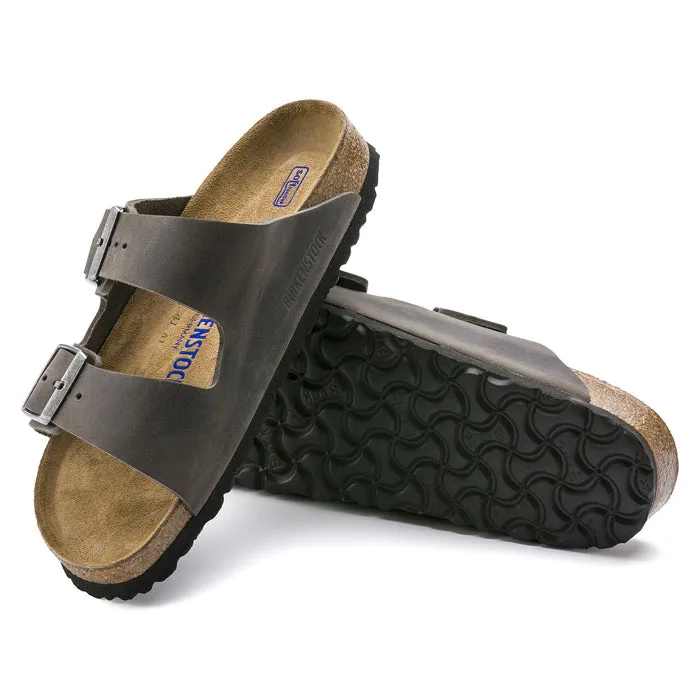 Womens Birkenstock Arizona Oiled Iron Comfortable Outdoor Shoes Summer Vacation Shoes