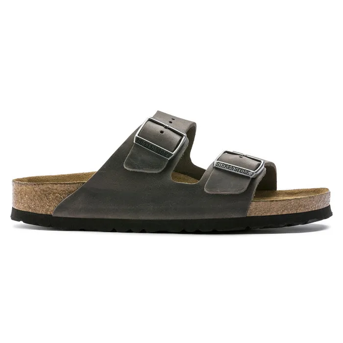 Easy Flow Womens Birkenstock Arizona Oiled Iron